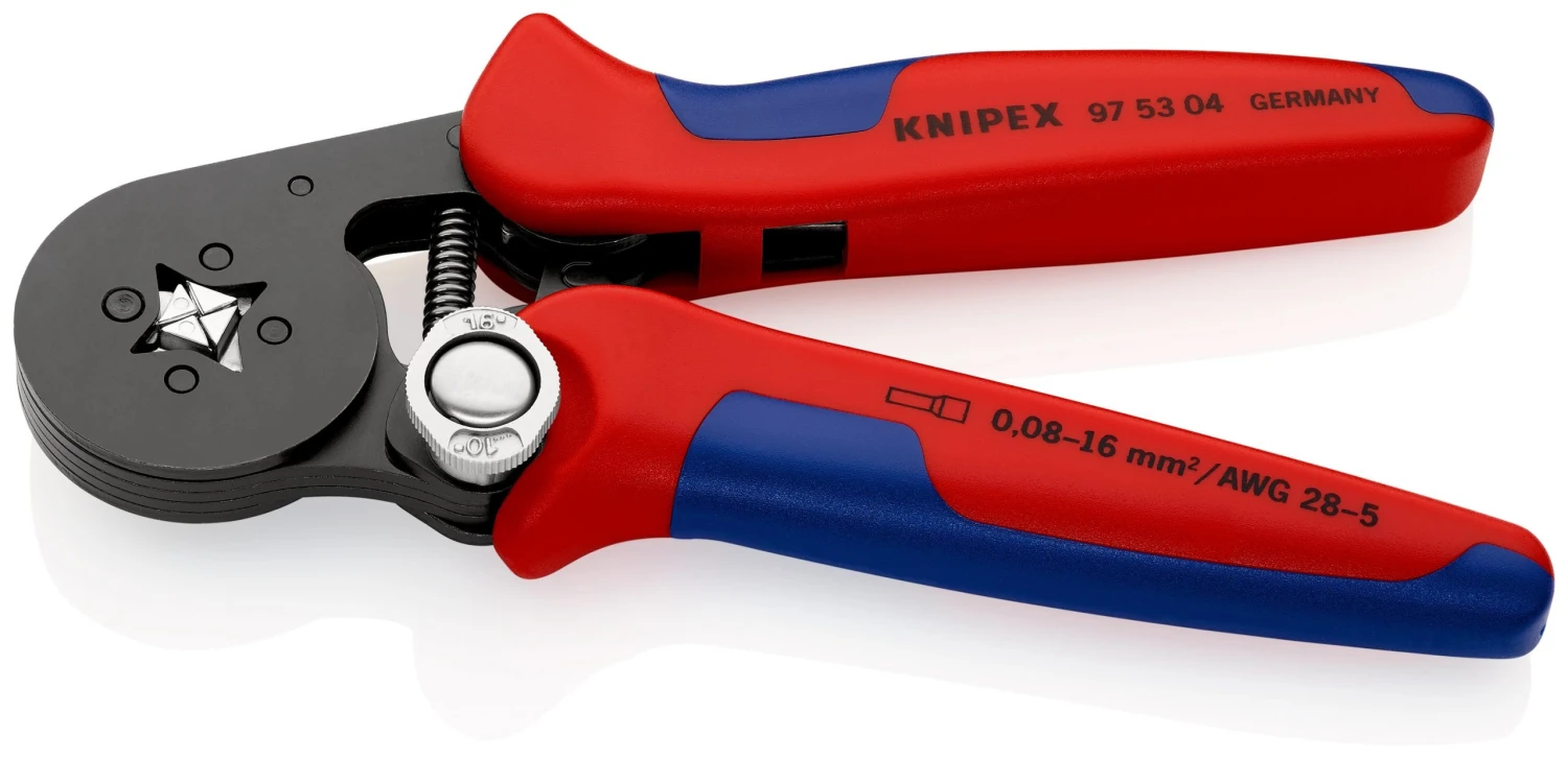 Knipex 97 53 04 Self-Adjusting Crimping Pliers With Lateral Access (Ferrules) 180mm 3 Knipex 97 53 04 Self-Adjusting Crimping Pliers With Lateral Access (Ferrules) 180mm - Image 3