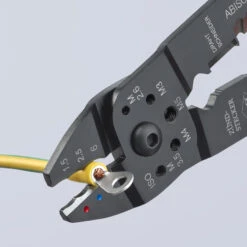 Knipex 97 21 215 Crimping Pliers For Insulated Terminals &amp; Plug Connectors -Pro Tools Shop 9721215 01 F A 01