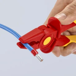 Knipex 98 62 01 VDE Fully Insulated Flat Nose Pliers 180mm -Pro Tools Shop 986201 01 F A 02