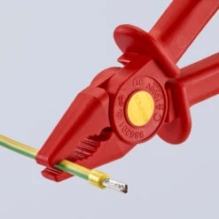 Knipex 98 62 01 VDE Fully Insulated Flat Nose Pliers 180mm -Pro Tools Shop 986201 01 F A 03