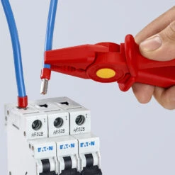 Knipex 98 62 01 VDE Fully Insulated Flat Nose Pliers 180mm -Pro Tools Shop 986201 01 F A 05