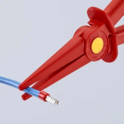 Knipex 98 62 02 VDE Fully Insulated Snipe Nose Pliers 220mm -Pro Tools Shop 986202 01 F A 01