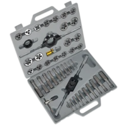 Sealey Tools AK303 Tap And Die Set M6 - M24 Fine &amp; Coarse Threads In A Sturdy Case -Pro Tools Shop AK303.V2