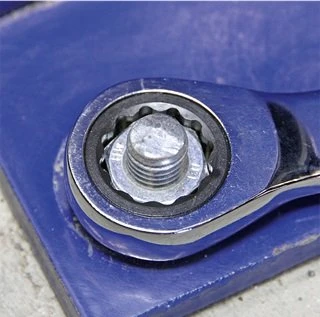 Sealey AK6319 7 Piece Extra Long Double Ring Ratchet / Fixed Spanner Set 8-19mm 2 Sealey AK6319 7 Piece Extra Long Double Ring Ratchet / Fixed Spanner Set 8-19mm - Image 2