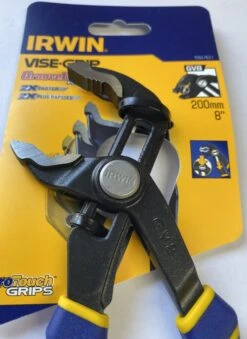 Irwin Vise-Grip GV8 Groovelock Water Pump Pliers With Protouch Grip 8" / 200mm 6 Irwin Vise-Grip GV8 Groovelock Water Pump Pliers With Protouch Grip 8" / 200mm -Pro Tools Shop GV8 NEW 3 scaled 1