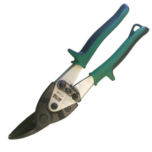 Bahco MA411 Green Aviation Compound Tin Snips Right Cut 250mm 1 Bahco MA411 Green Aviation Compound Tin Snips Right Cut 250mm