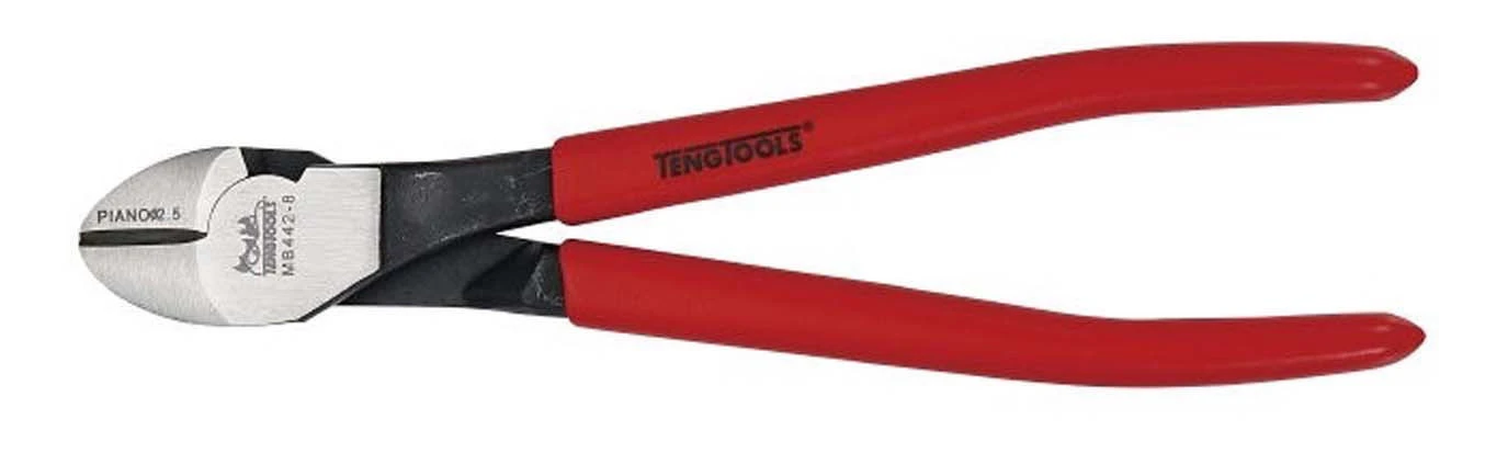 Teng MB442-8 200mm (8") Heavy Duty Diagonal Side Cutting Pliers (Snips) 1 Teng MB442-8 200mm (8") Heavy Duty Diagonal Side Cutting Pliers (Snips)