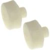 Thor THO716NF Replacement Hard White Nylon Face For Wooden &amp; Plastic Handle Hammer 50mm - 2 Pack