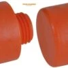 Thor 73-416PF Replacement Orange Plastic Face For Wooden &amp; Plastic Handle Hammer 50mm - 2 Pack