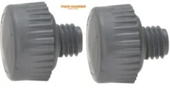 Thor THO710VF Soft Grey Plastic Replacement Face 32mm - 2 Pack