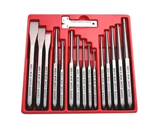 Britool Hallmark HMPC16 16 Piece Professional Punch & Chisel Set 1 Britool Hallmark HMPC16 16 Piece Professional Punch & Chisel Set